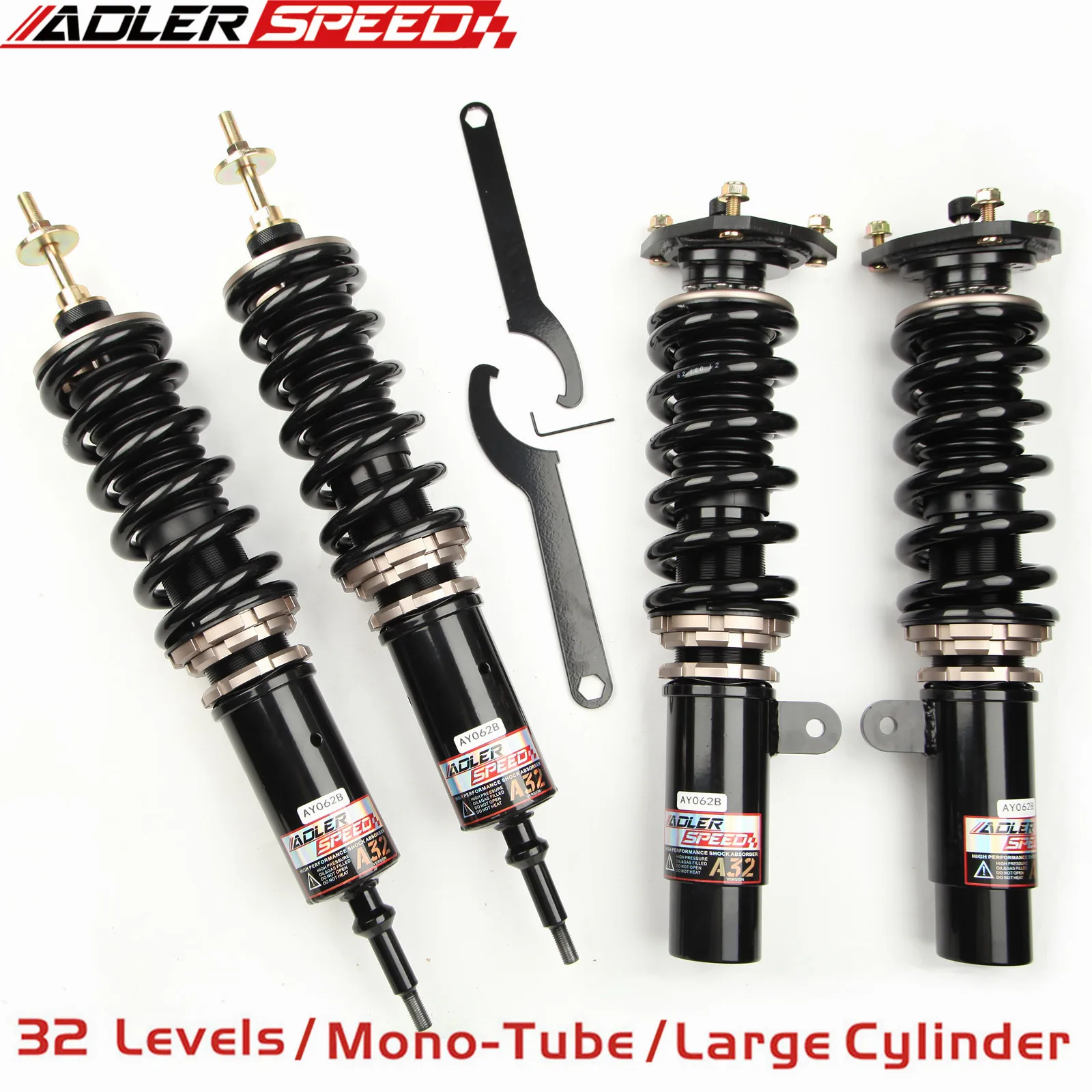 ADLERSPEED Coilovers Kit for 06-13 BMW 3 Series 325i 328i 335i E90 E92 True Coilover Setup