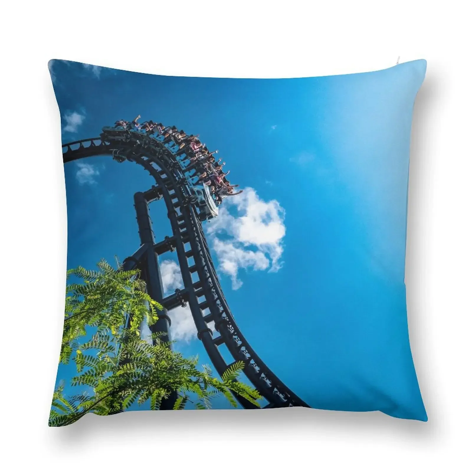 Velocicoaster Roller Coaster, Islands of Adventure Throw Pillow Marble Cushion Cover Decorative Sofa Cushions pillow