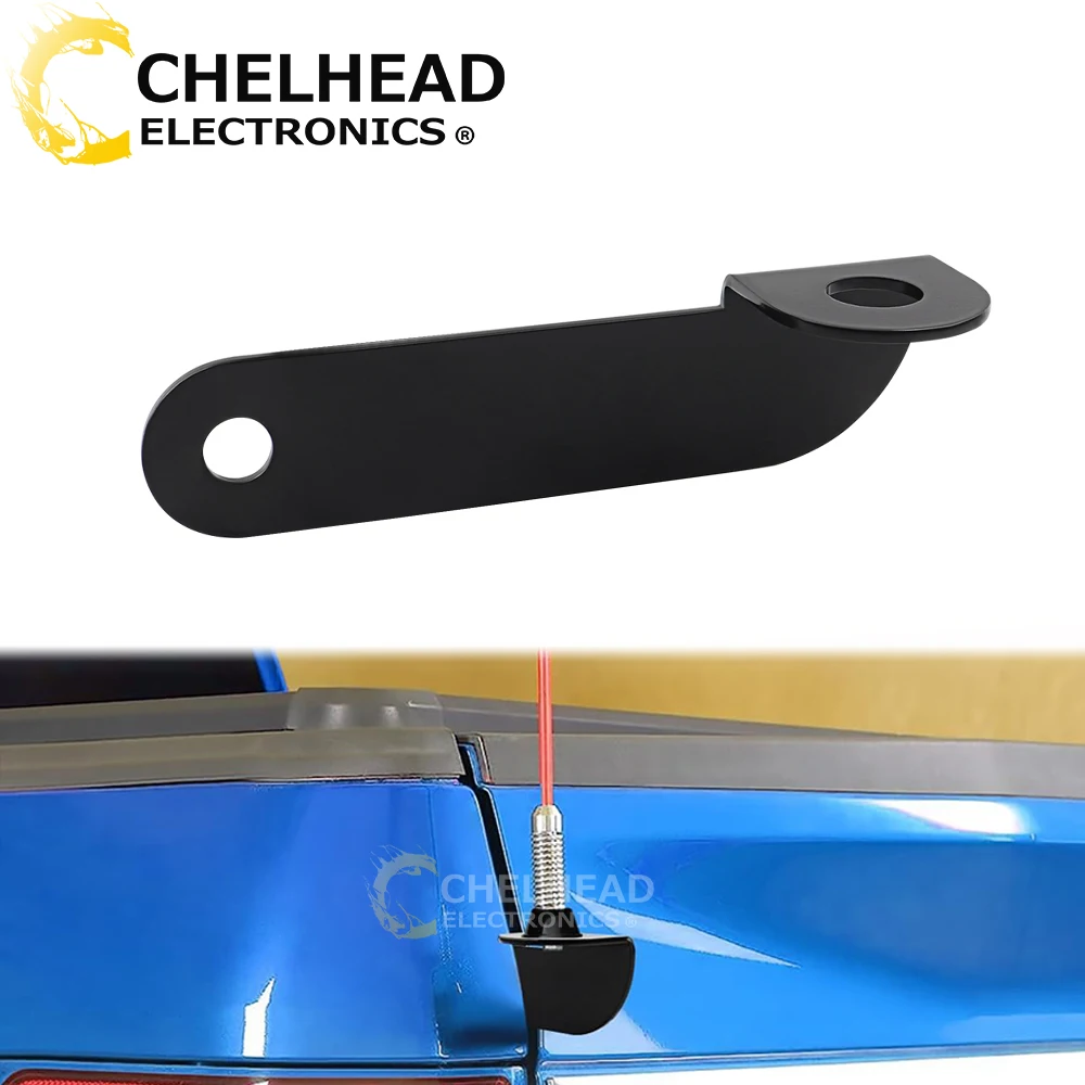 Left Right Side Tailgate CB Antenna Mount Bracket Flag Light Holder for Ford F-150 2015 2016 2017 2018 2019 2020 2021 2022 2023