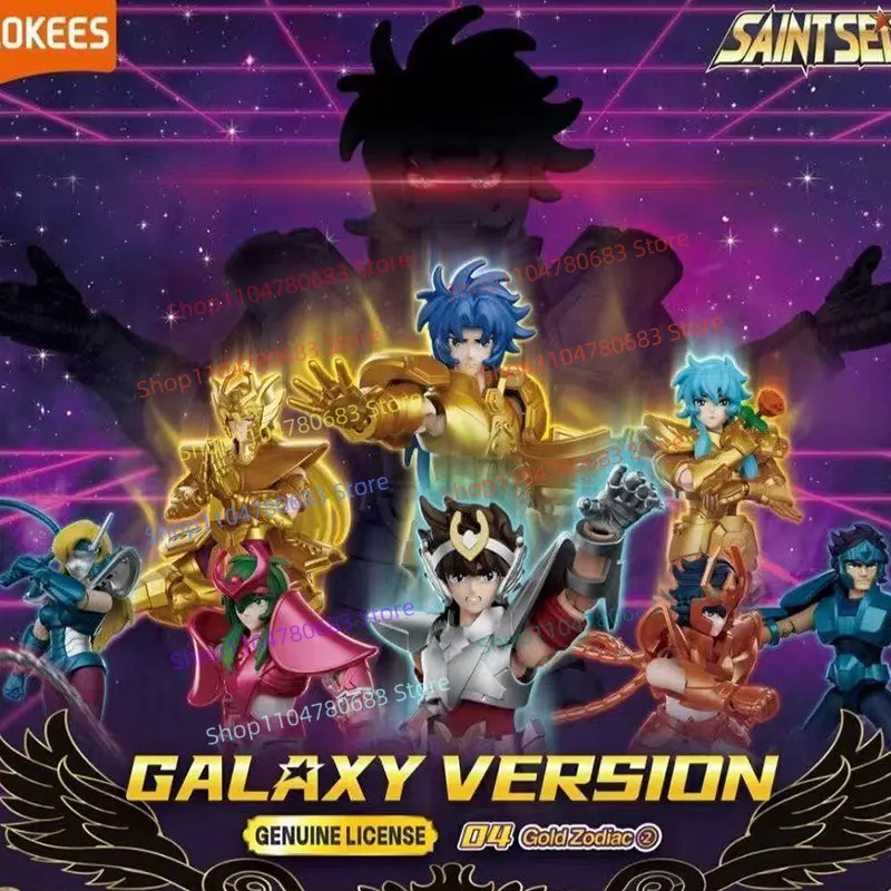 BLOKEES Saint Seiya Myth Cloth Vol.4 Geki Ikki Figura de Montaje Coleccionable, Personaje de Anime, Juguete, Regalo Festivo