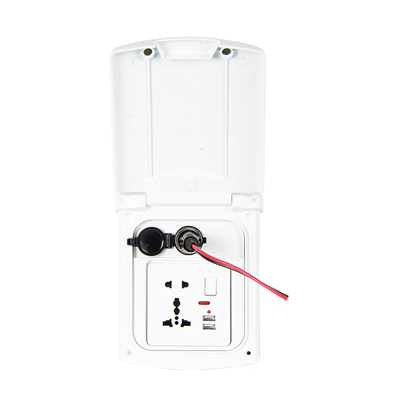 Caravan Accessories RV Power Socket Outlet Hatch Waterproof Cover