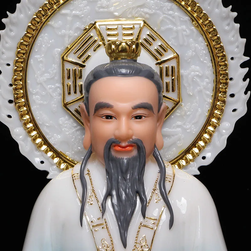 40CM Large Taoism Buddhism God High grade gilding jade Buddha statue Daozun YUAN SHI TIAN ZUN HOME family effective