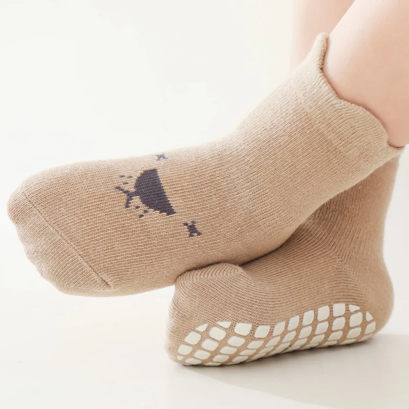 Children's Socks For Boys Girls Casual Kids Boy Girl Floor Socks Cartoon Print Soft Baby Toddler Sock Spring Autumn 0-5Years Old