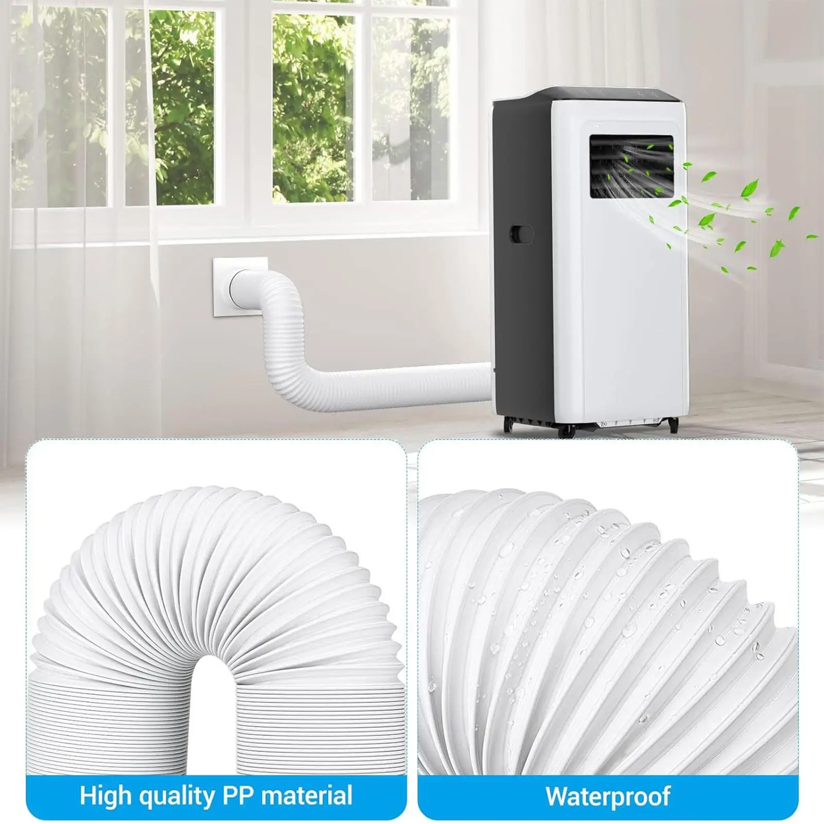 

Переходник для плоского шланга для кондиционирования воздуха и выхлопных растворов для легкой настройки с запирающими выступами для надежного крепления