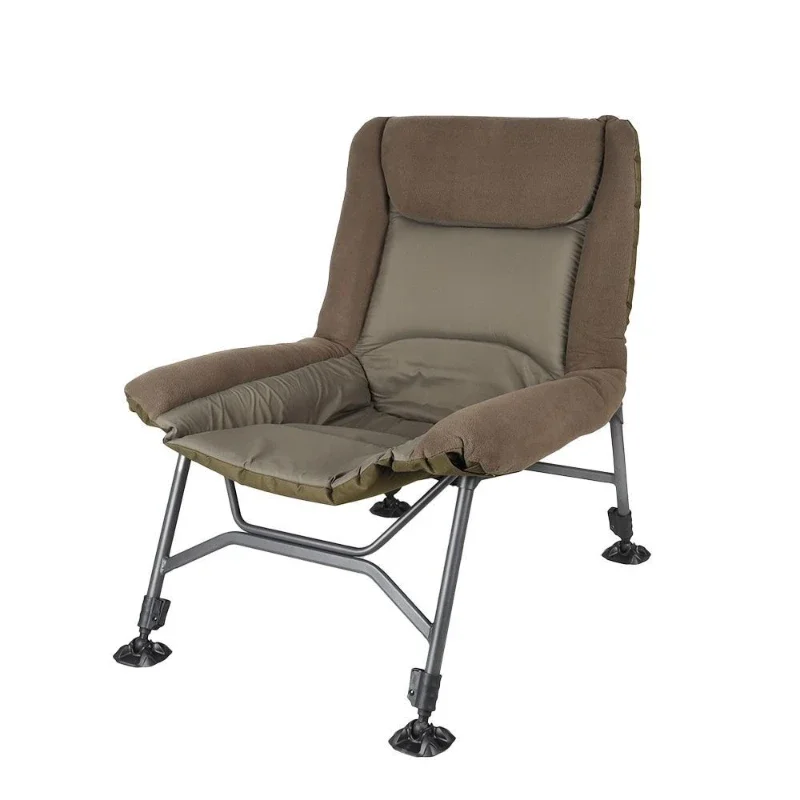 Luxury Foldable Fishing Chair Outdoor Camping Chair Comfortable Camping Suitable Camping Furnishings Hiking Sports