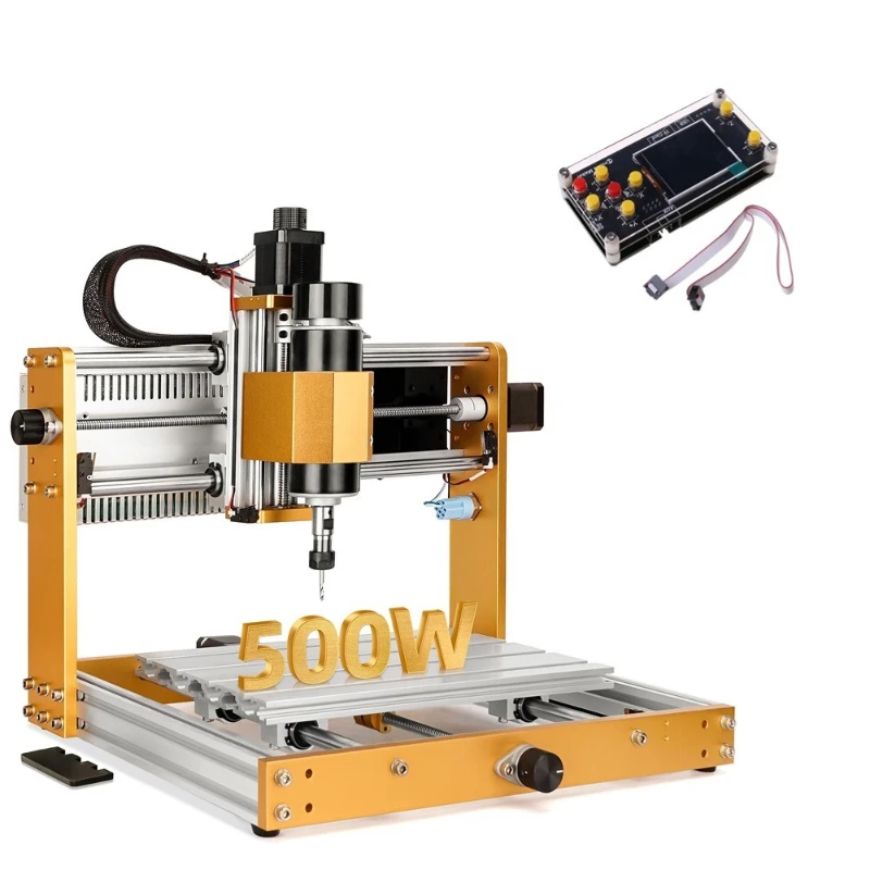 Three Axis Carving Machine Ac Power Supply Solid Wood Board Acrylic Rhinestone Clothing Relief Slotting 3018 desktop Engraving M