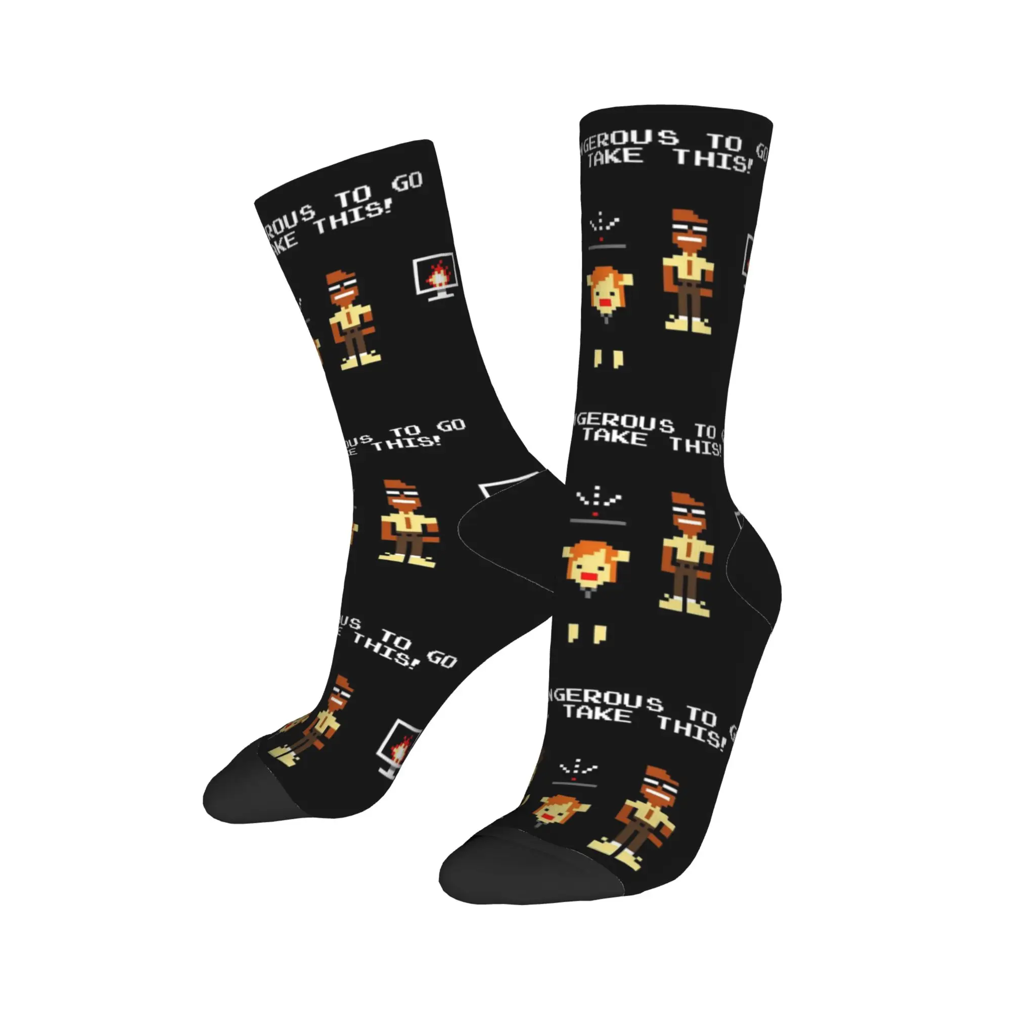 New Men's Socks Harajuku The Legend of Jen The IT Crowd Sock Polyester  Sport Women's Sock Spring Summer Autumn Winter