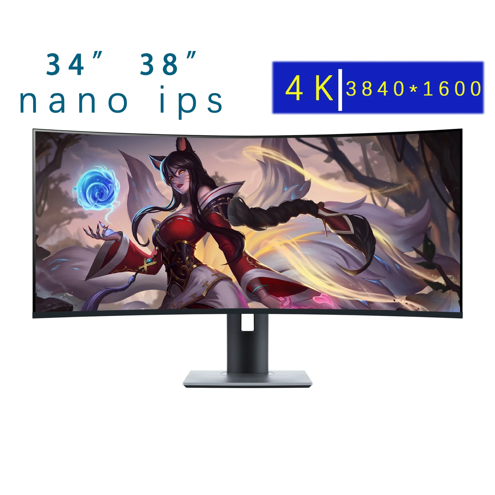 Cheap price 144HZ OEM 4k display 1ms ips 24 27 inch curved screen high quality desktop LCD Gaming computer MONITOR