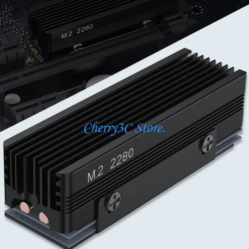 83CE M.2 2280 SSD Heatsink Cooling Radiators Sleek and Robust Metal Designs Radiators Cooler Thermal Conductive Pastes
