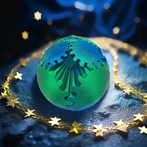 3D المطبوعة والعتاد الكرة لتخفيف التوتر ، ألعاب تململ ، تدور المكعب ، لعبة مكتبية ، القلق والاسترخاء النشاط للبالغين والأطفال ، هدية أعلى 8 مبيعات 3D لعبة بندقية - No2