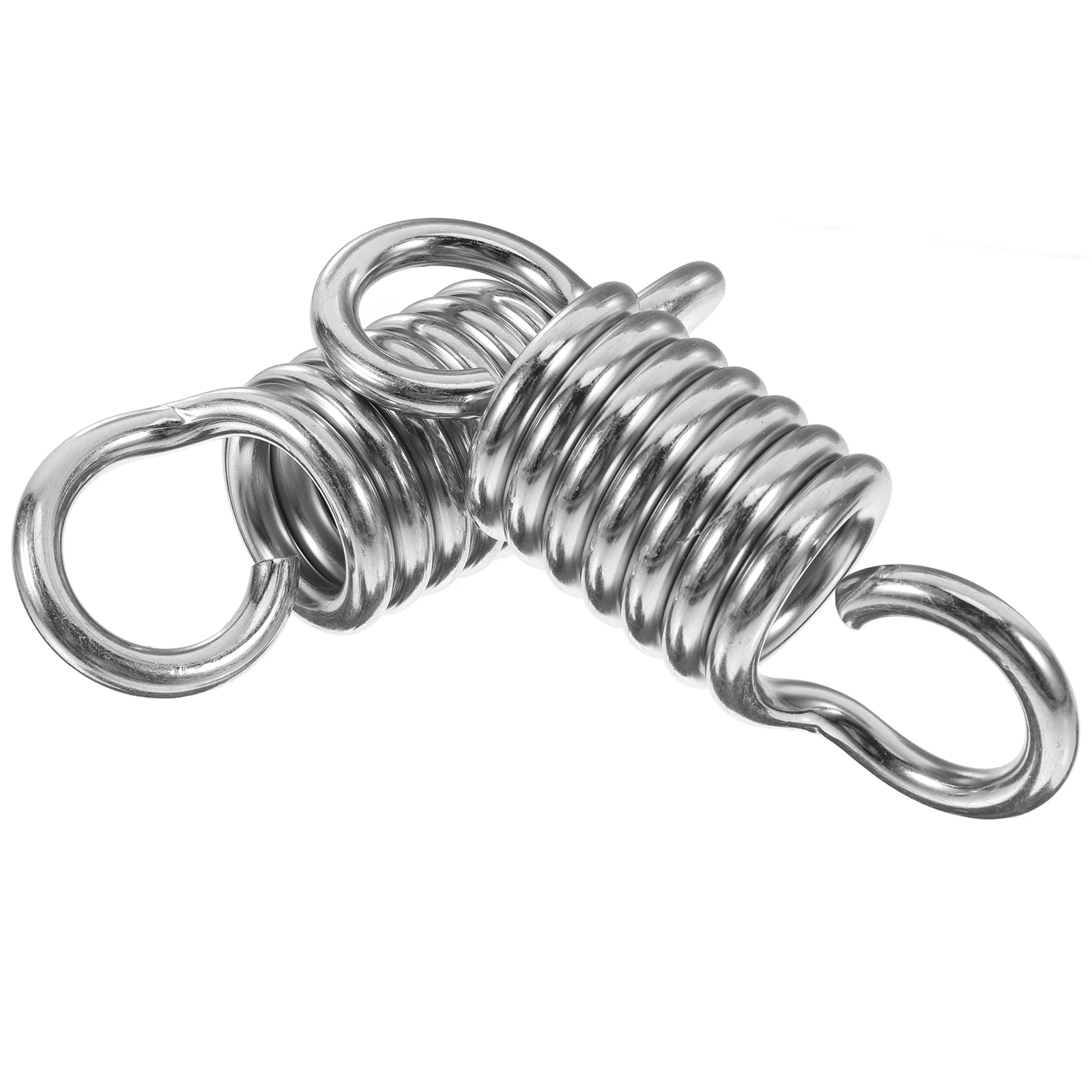 

2pcs Hammock Chair Spring φ7*φ40*130 Durable Heavy Duty Compression Swing Accessories Egg Chair Patio Porch Springs Metal