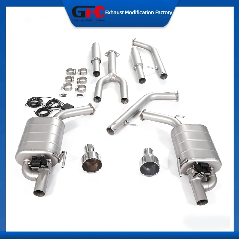GFC Catback Valvetronic Muffler for Infiniti Q70 Q70L Y51 2.5L 3.7L 2014-2019 High-Performance SUS304 Auto Valve Exhaust Pipe