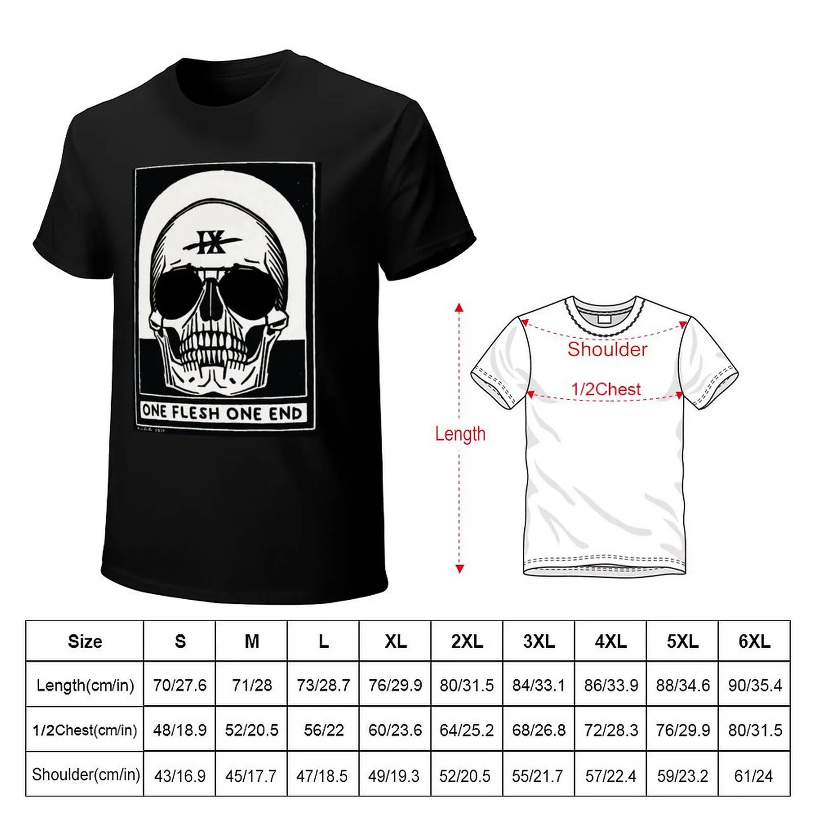 Nice Keepsake Gideon Skull The Ninth Gifts For Everyone T-Shirt Large Size Short Sleeve T-Shirt