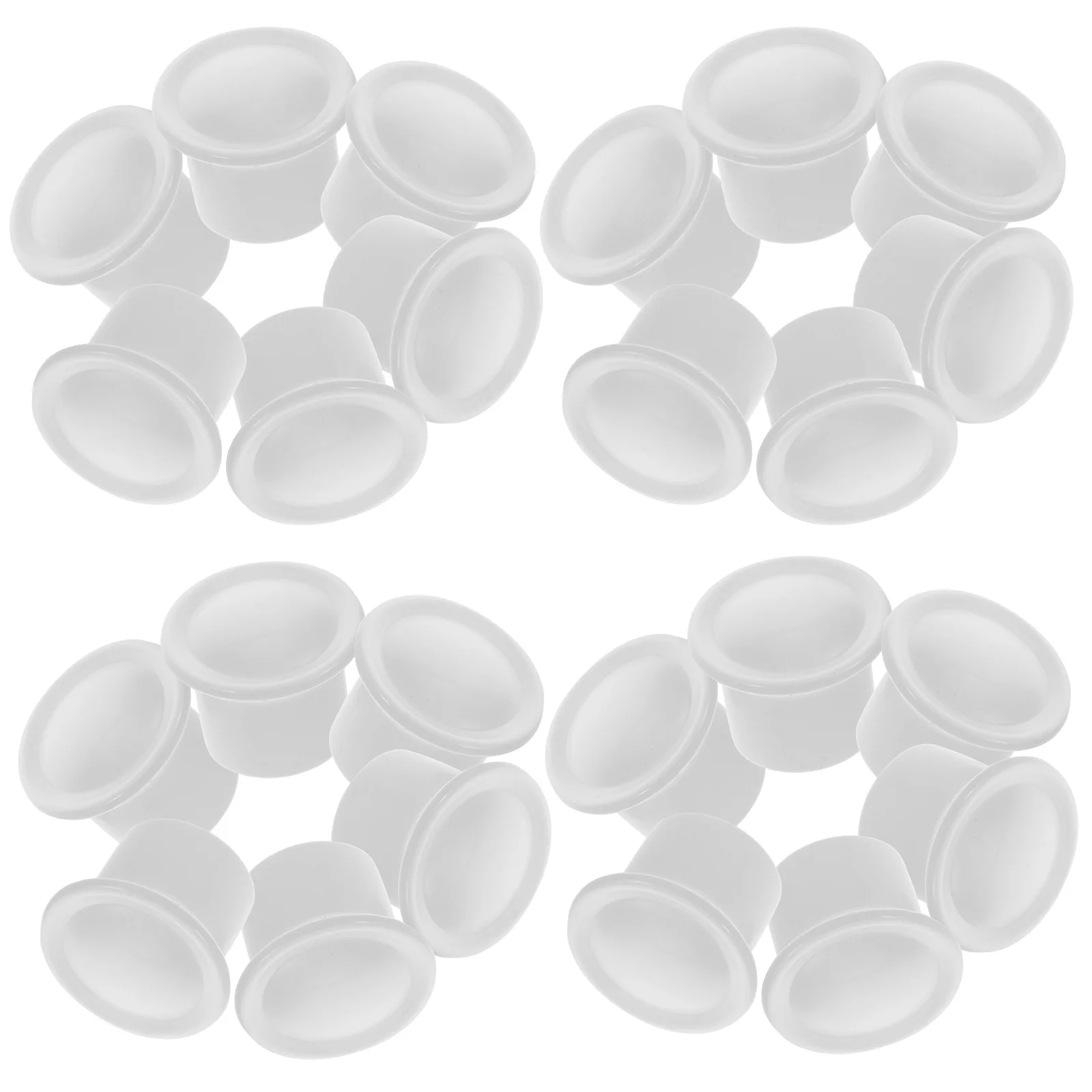 95 Pcs Curtain Rod Seal Rods Pole End Plug Caps Accessories Decorative Ends Finials Stop