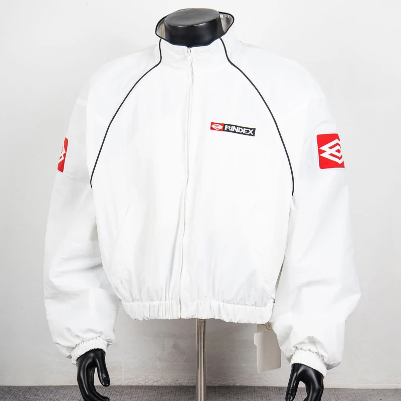 High Quality Protocol Jacket Windbreaker New Styles Retro Casual Embroidered Coat Autumn/winter Jacket Tracksuit