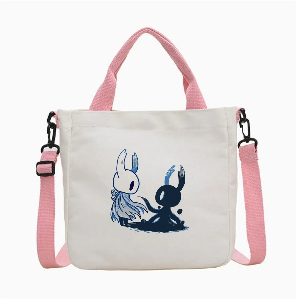 Hollow Knight tote bag reusable einkaufstasche personnalisable grocery totebag woman