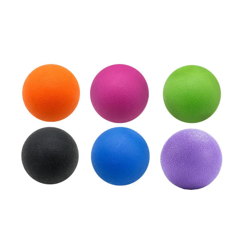 Yoga Massage Ball Myofascial Release Point Therapy Balls Round Yoga Training Muscle Relaxation Cervical Foot Massage Wholesale