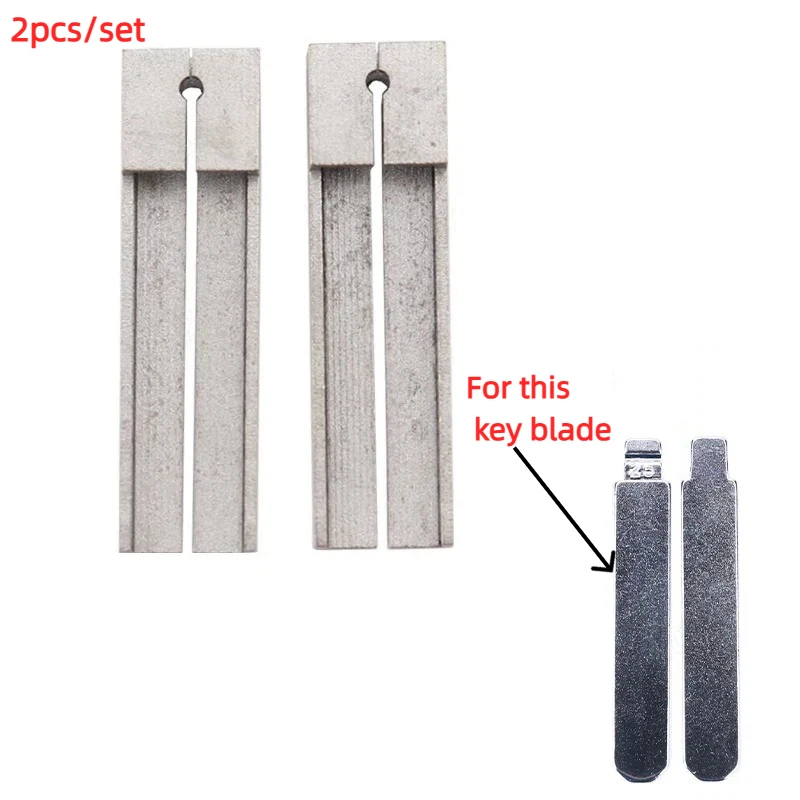 For Honda HON66 Keys Duplicating Fixture Clamps Cutting Machine Accessories Vertical Slotting Auxiliary Fixture
