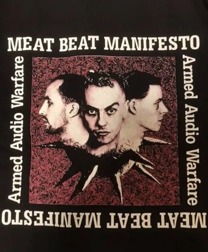 

Meat Beat Manifesto Band T-Shirt Cotton Black Unisex S-5XL YA1198