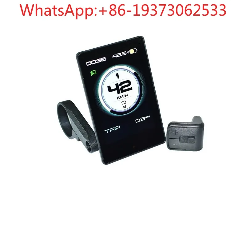Compteur de code à affichage multilingue 3,5 pouces 860C avec Bluetooth pour vélo électrique