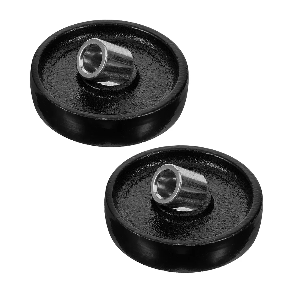 

2pcs Hydraulic Jack Wheel Replacement Parts Trailer Boat Metal Front Caster Durable Stable Floor Jack Accessories