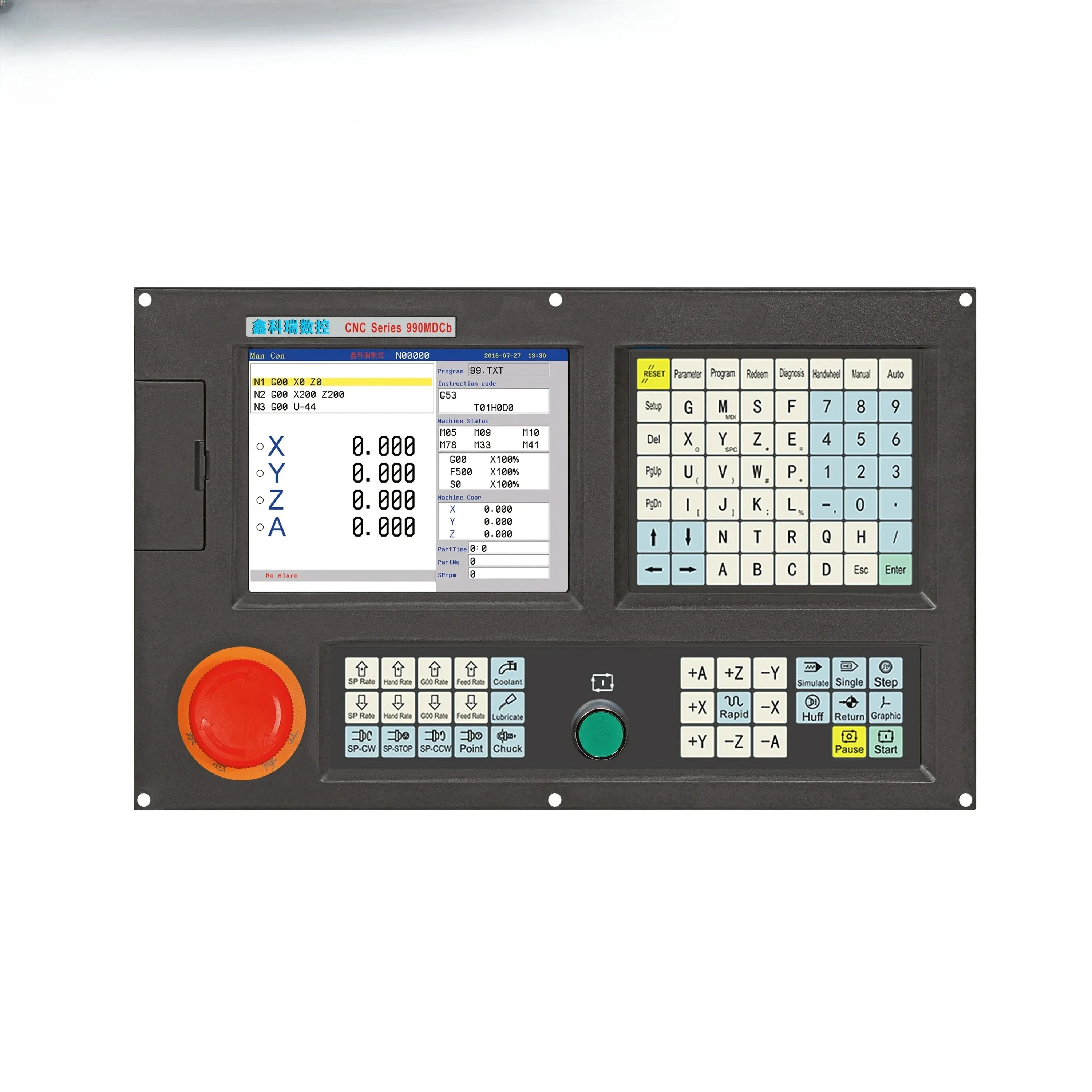 NEW990MDCa 4 axis engraving cnc controller kit for milling