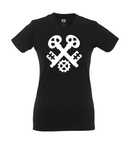 Schlosser Zunftwappen Logo I Fun I Lustig I Sprüche I Girlie Shirt