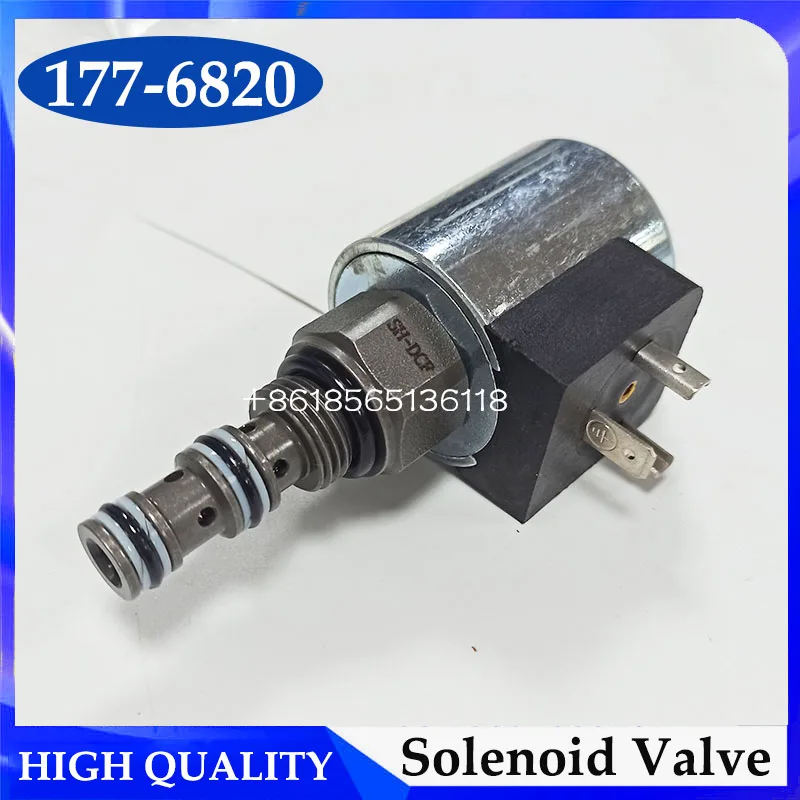 

Детали экскаватора 177-6820 1776820 Электромагнитный клапан гидравлического насоса для CP-573E CP-663E CS-513D