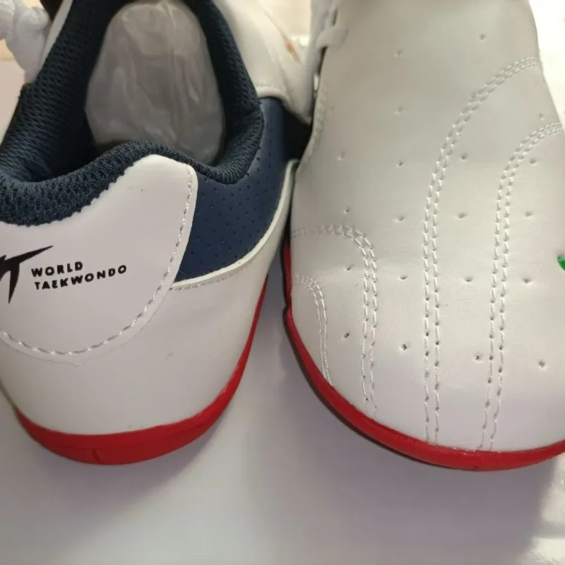 أحذية التايكوندو الاحترافية للرجال أحذية فنون الدفاع عن النفس البيضاء للرجال أحذية الكونغفو الناعمة من الأسفل أحذية Taiji للرجال #4