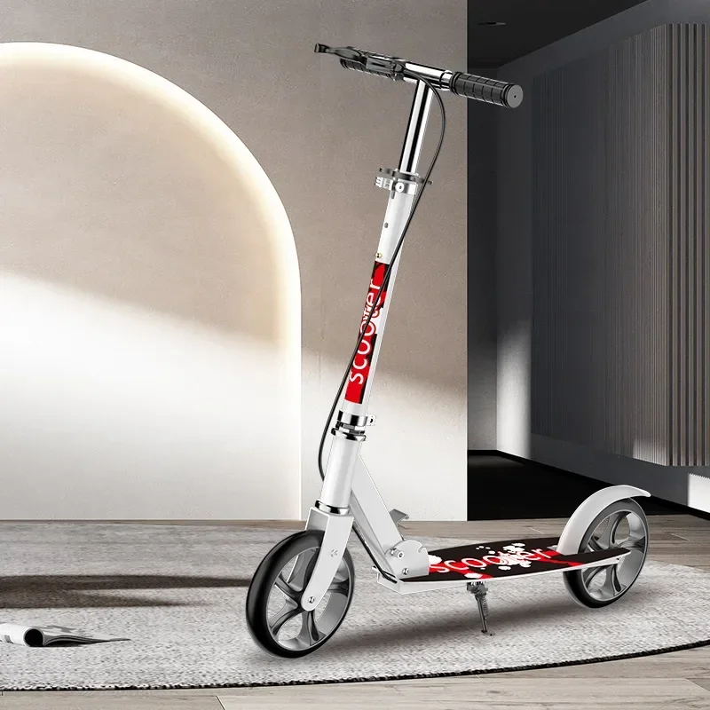 

Компактный складной большой круглый городской самокат с ручным тормозом для городского использования, транспондер для инвалидов с удобным ручным тормозом