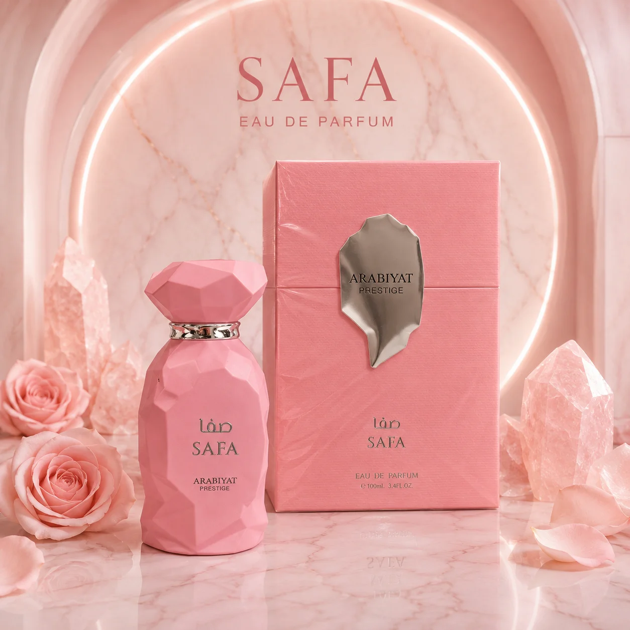 Safa Pink Perfume 100ml Long L - Perfume Fragrance Rose recension och pris