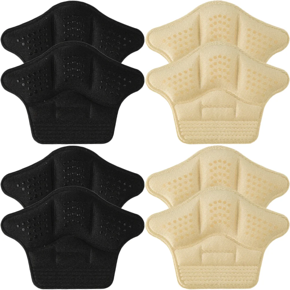 

4 Pairs High Heel Cushion Pads Non- Slip Sneaker Stickers Shoe Inserts Professional Liners Outdoor Accessories