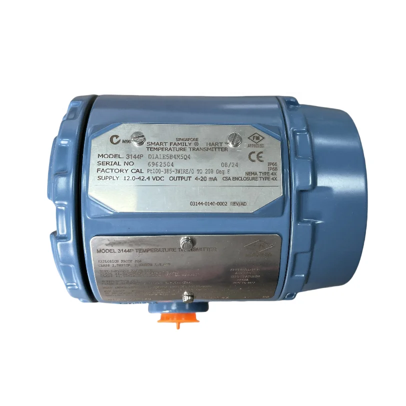 

Новый высокоточный промышленный преобразователь температуры Rosemount 3144P от Emerson, оригинальный заводской, для использования в нефтехимической промышленности