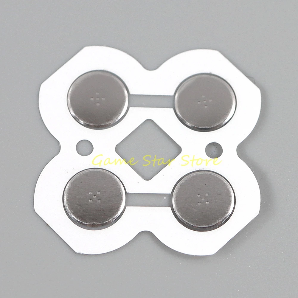 200pcs Replacement For 3DS Controller Left Right D Pads D-Pad Metal Dome Snap PCB Board ABXY Buttons Conductive Film