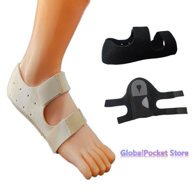 [TG823]1Pair Adjustable Drop Foot Brace With Dual Fix Straps Breathable Fabric For Foot Injury Recovery Support