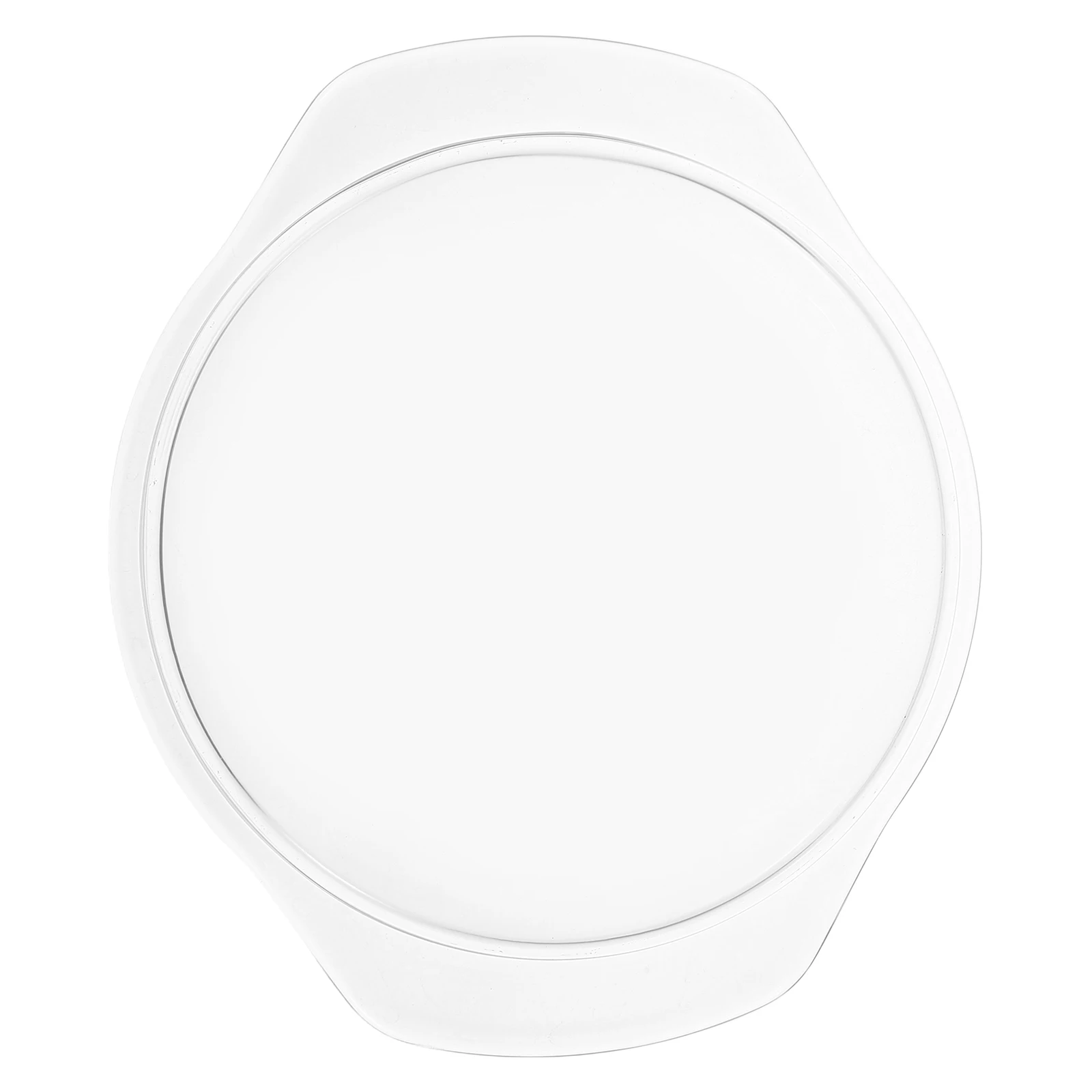 

Microwave Glass Lid Clear Cover for Oven Steamer Bowl Prevents Splatters Easy Clean Dishwasher Safe Cookware Cover Clear