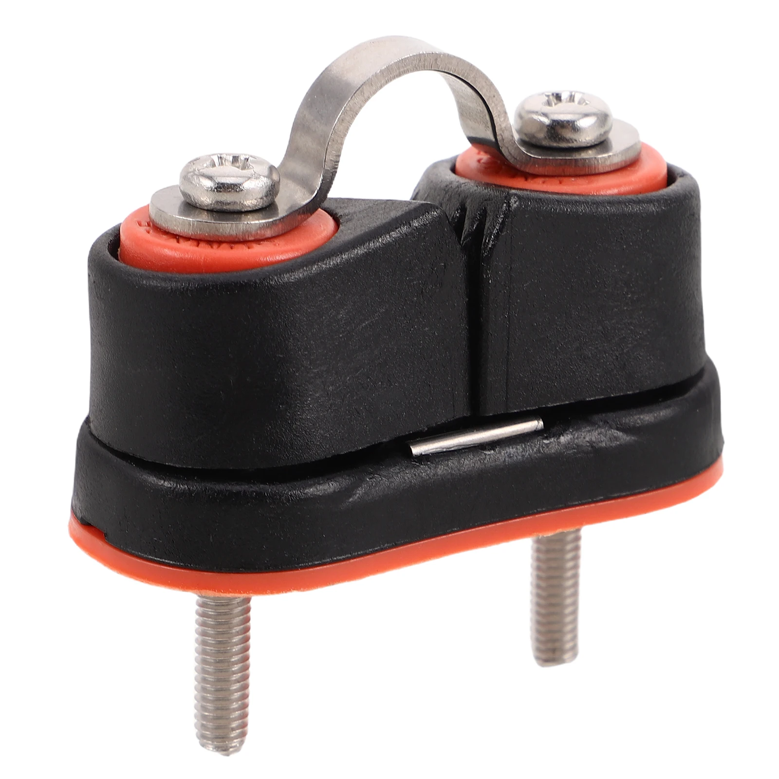 

Rope Cam Cleats Metal Clamps for Sailing Boat Wire Clips Yacht Stainless Steel Nylon Durable Smooth Bearings Versatile