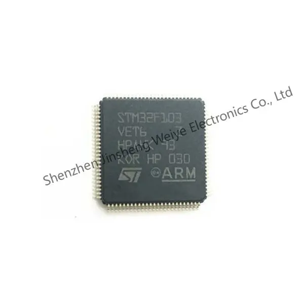 STM32F103VET6 STM32F103CBT7 STM32F103RET6 STM32F103C8T7 STM32F105RBT6 STM32F107RCT6 ARM Microcontrollers - MCU electronic Chip