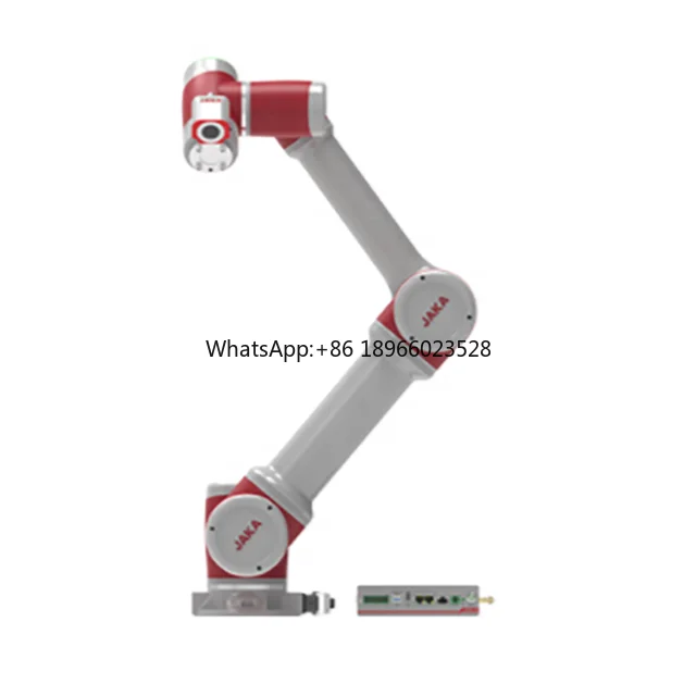 6 axis JAKA Ai18 cobot with smart 2D camera Lens used as picking and packing robot arm
