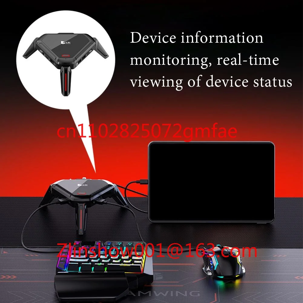 Moxie 2 Pro Mobile Game PUBG Keyboard Mouse Converter for Throne