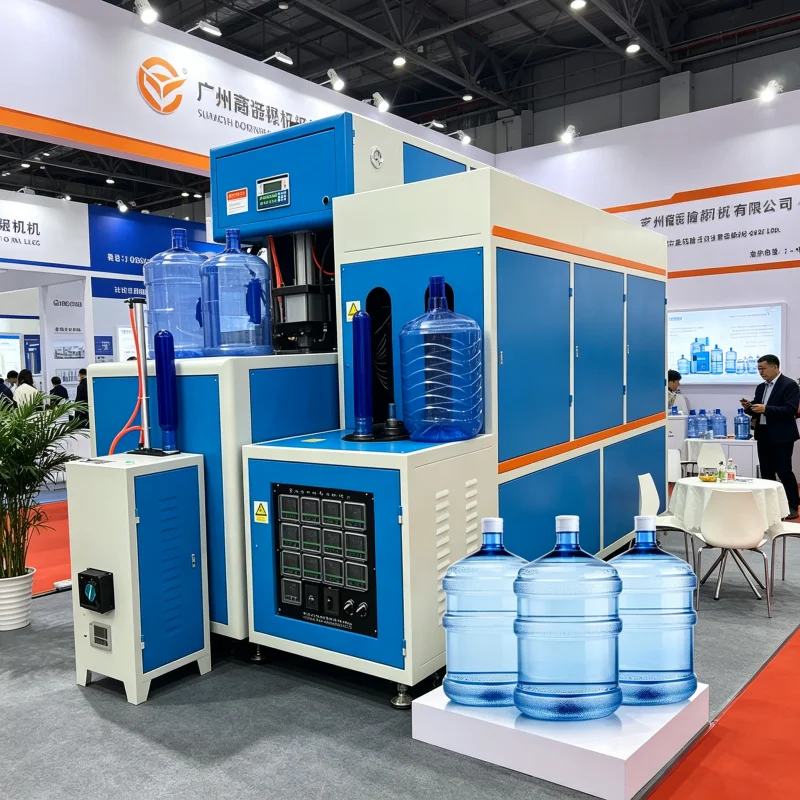 Automatic Bottle Maker Machine For Small Business PET Water Container Production Line Full Auto Preform Feeding Conveyor