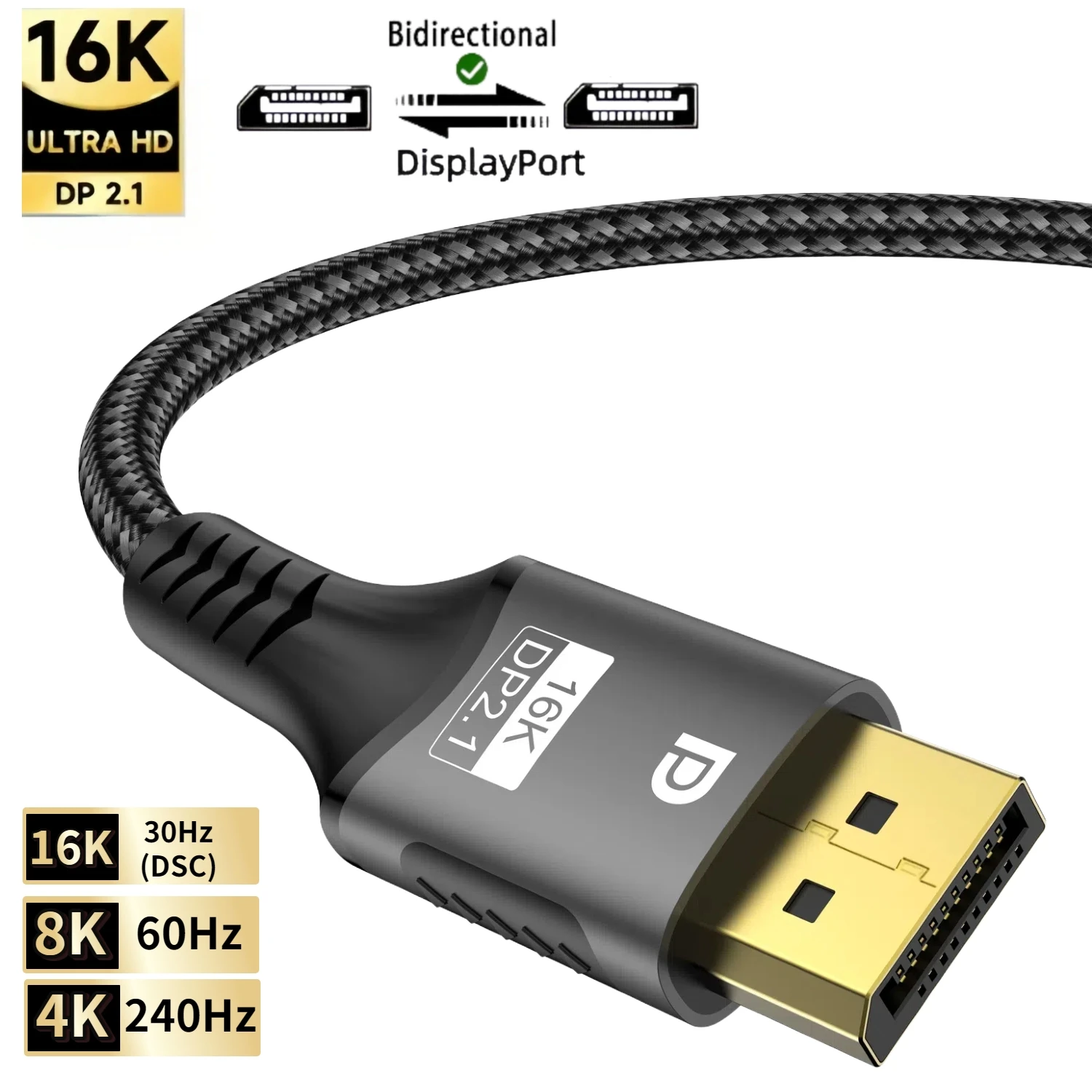 16K Displayport 2.1… - image