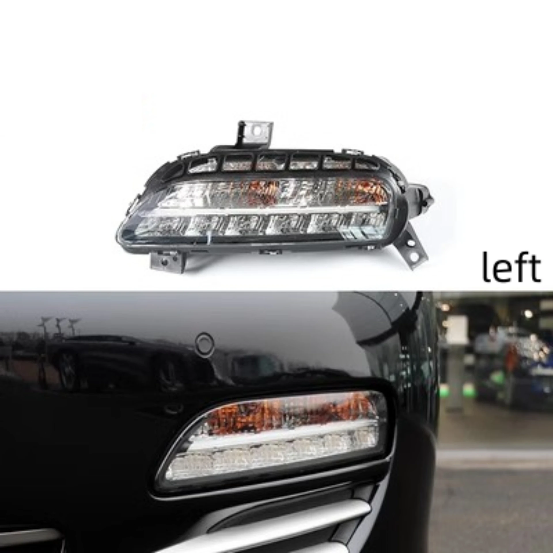 Body Kit Daytime Running Light for Porsche Panamera 2010-2013 Front Bumper Light Car Accessories