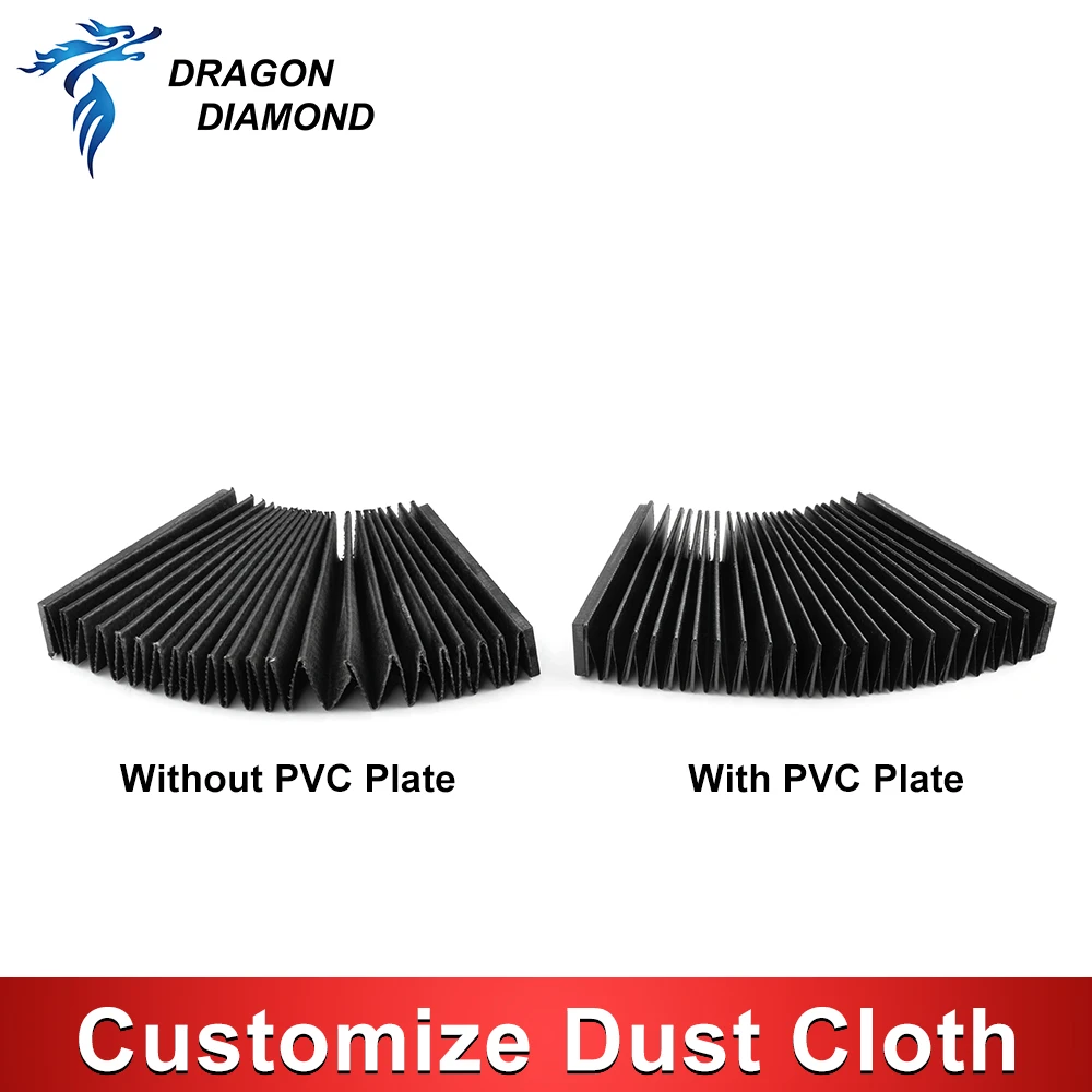 Customize CNC Dust Cover Dust Cloth High Temperature Resistance Waterproof Dustproof and Oilproof for CNC Ruter Engraving Machin