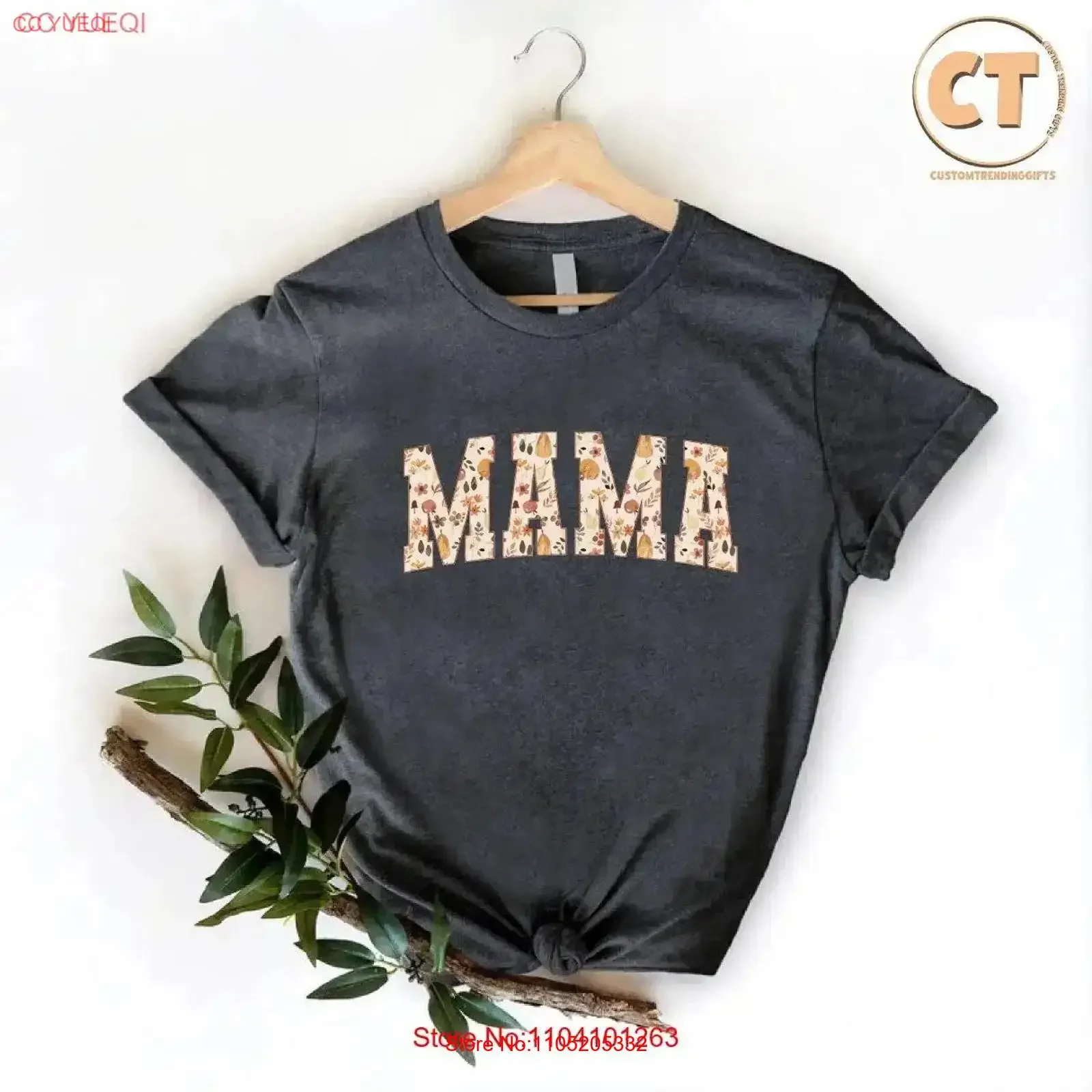 Fall Season Mama T Shirt Vibes Mom Cozy Thanksgiving GifT Thankful Autumn Birthday vintage Washed Top For Everyday Wear