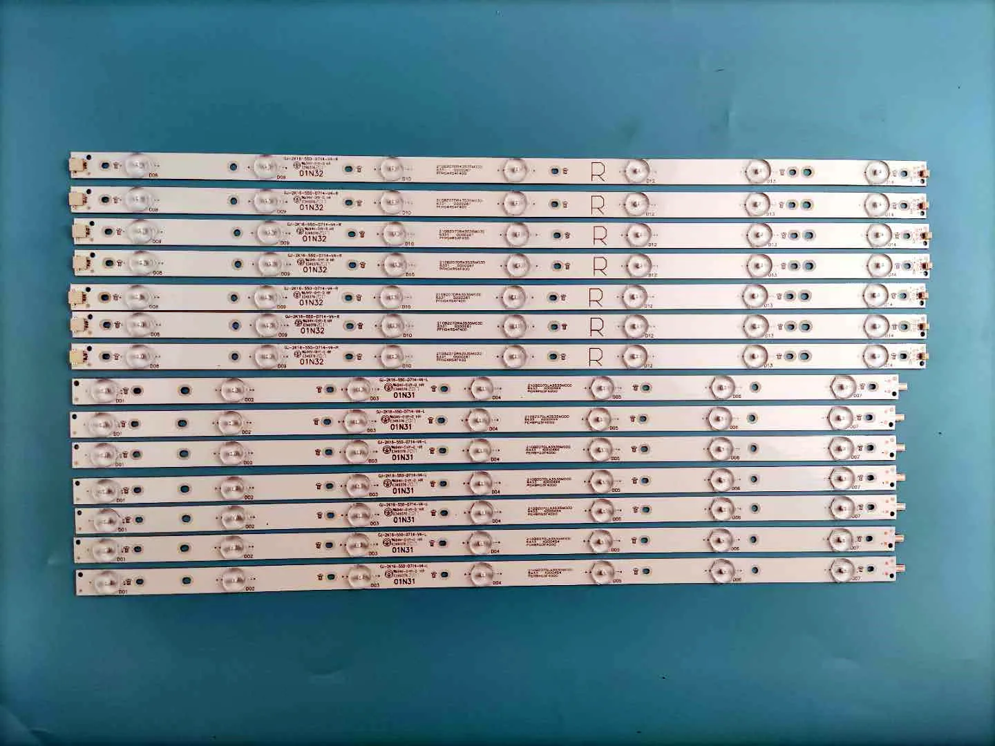 LED backlight strip 14 lamp 55
