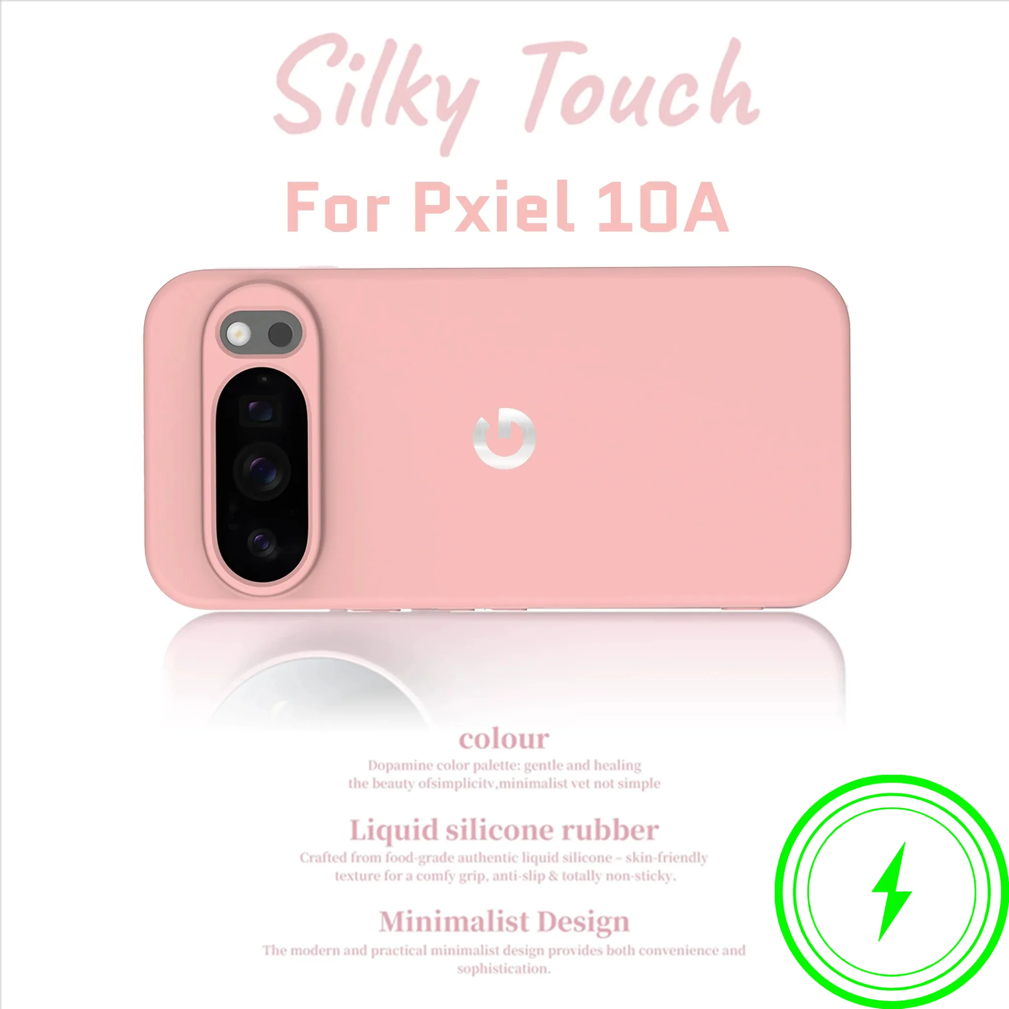 Original Luxury Macaron Color Liquid Silicone Magnetic Case For Google Pixel 11 10A 9A ProXL 8 7 6 A/Pro Skin Touch Fleece Cover