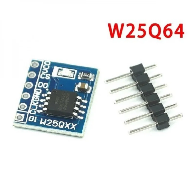 

W25Q16/32/64/80/128Large CapacityFLASHStorage moduleSPIInterfaceBV FV STM32Code