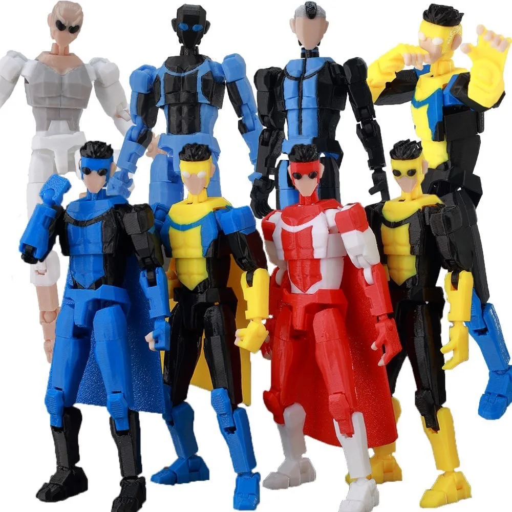 Hot Mess Toys Invincible Unbreakable Mark Grayson Messtoys Anime Action Figure Model Figurine Halloween Christmas Gifts Toys ﻿