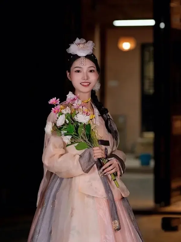 Hanbok-Robe traditionnelle coréenne pour femmes, costume de style coréen, vêtements de photographie, festival vintage, danse folklorique rétro, nouveau, 2024